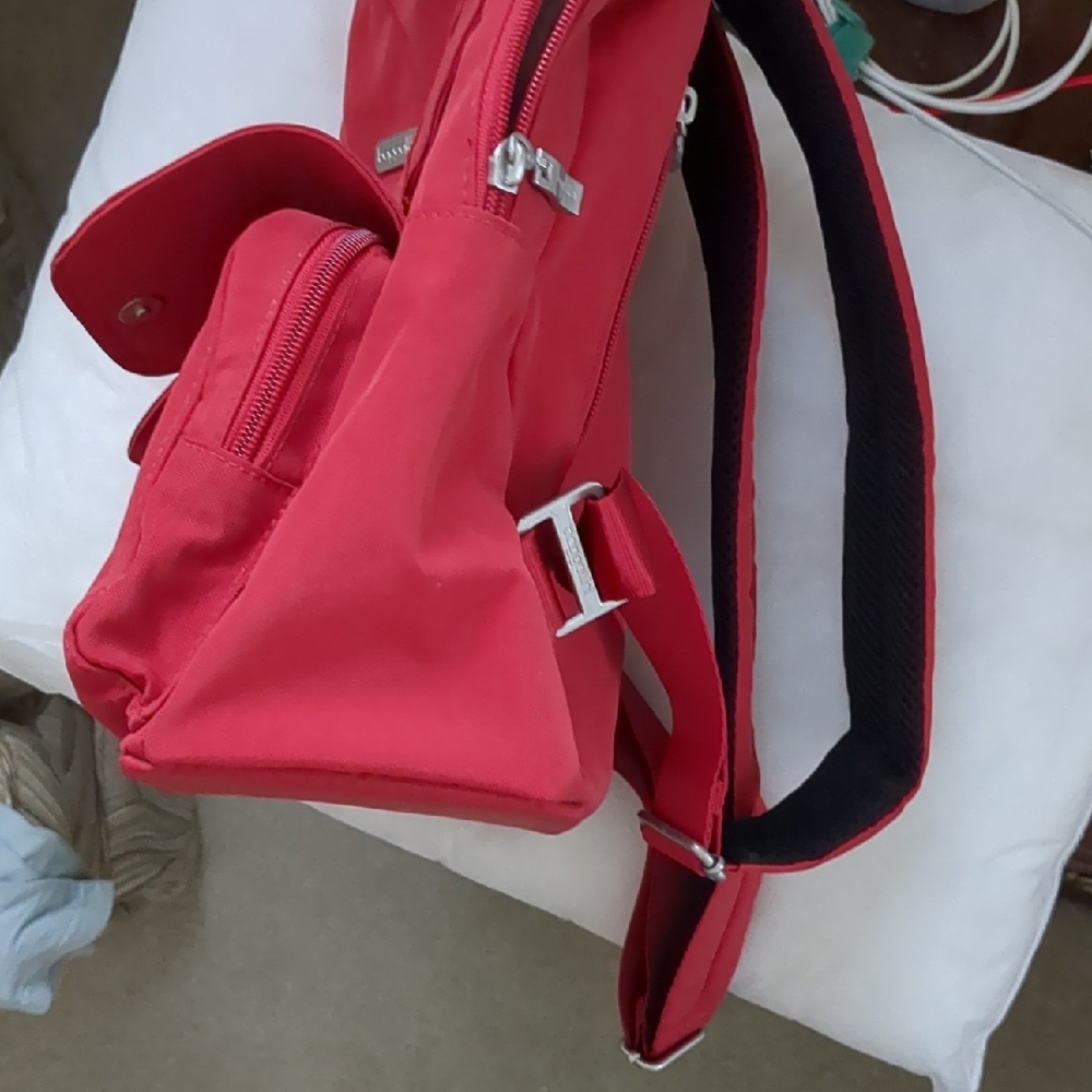 Baggallini Cherry Red Backpack - Picture 2 of 6